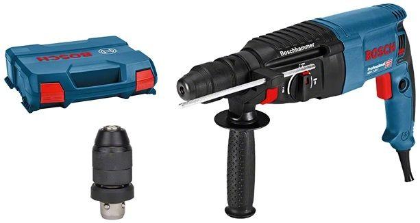 Martelo Perfurador BOSCH GBH 2-26 F Professional (Preto e Azul), miniatura 3