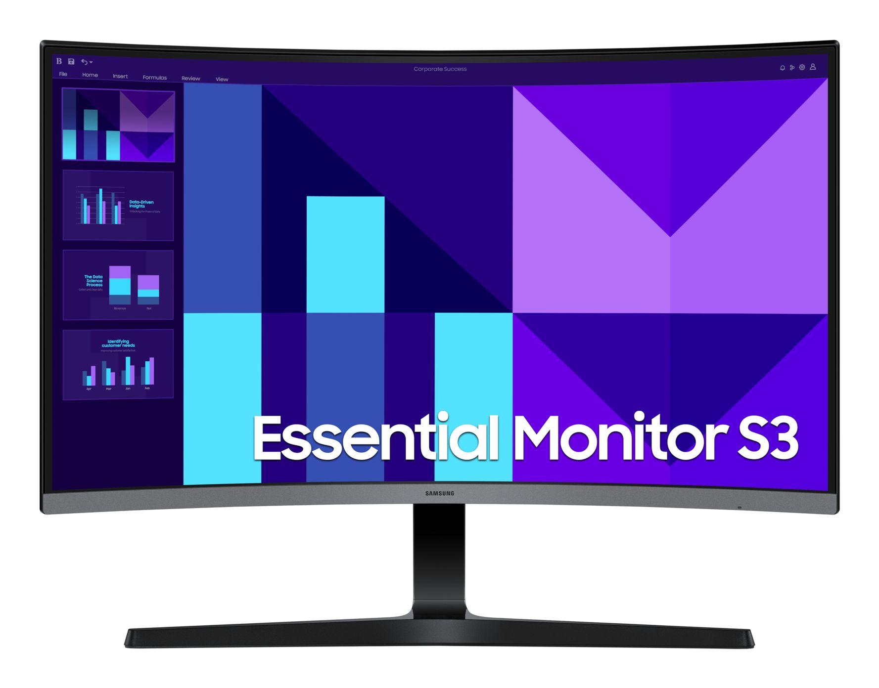 Monitor SAMSUNG S27D392GAU (27" - VA - 100 Hz - Preto)