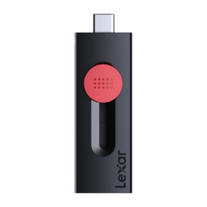 Pen USB LEXAR JumpDrive Dual Drive D300 (Retrátil - Até 130 MB/s - Preto), miniatura 4