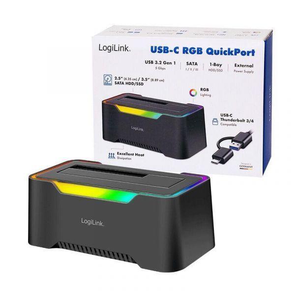 Estação de Acoplamento LOGILINK QP0035 (USB-C 3.2 Gen 1)