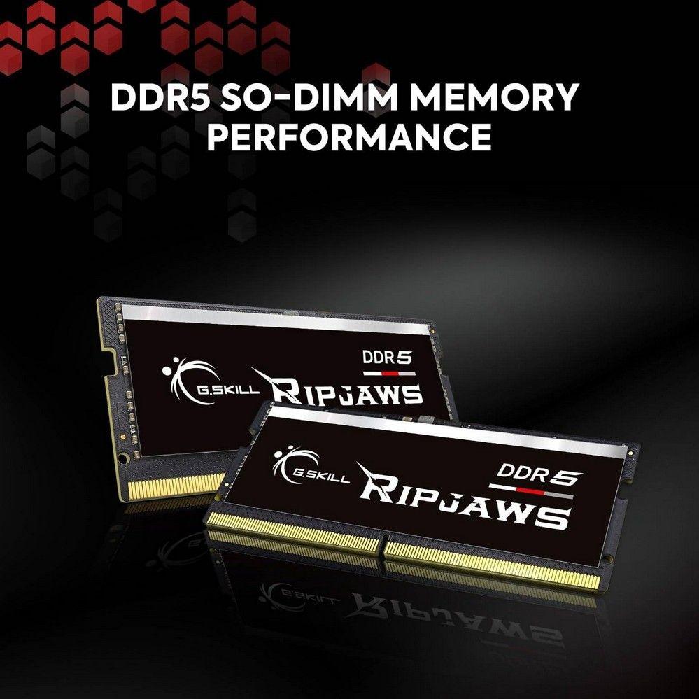 Memória RAM G.SKILL Ripjaws F5-5600S4645A32GX1-RS (5600 MHz - 32 GB - SO-DIMM), miniatura 3