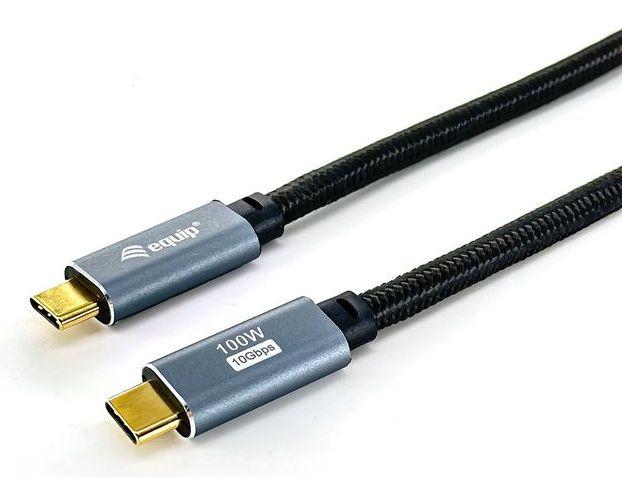 Cabo USB-C EQUIP 128359 (3 m - USB C - Preto)