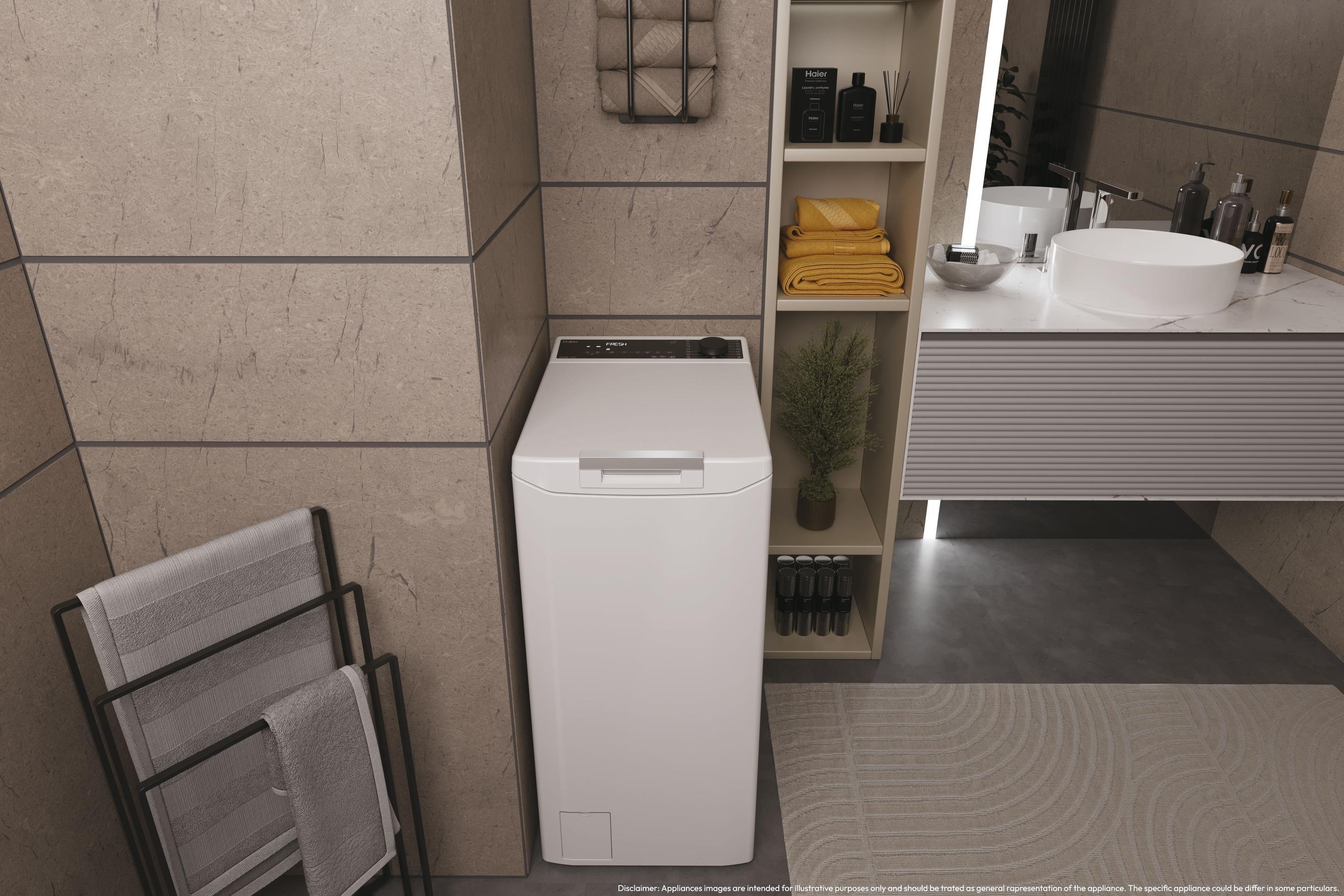 Máquina de Lavar Roupa Independente HAIER THASN286TM5S (1200 RPM - B - C - Branco) — miniatura 6