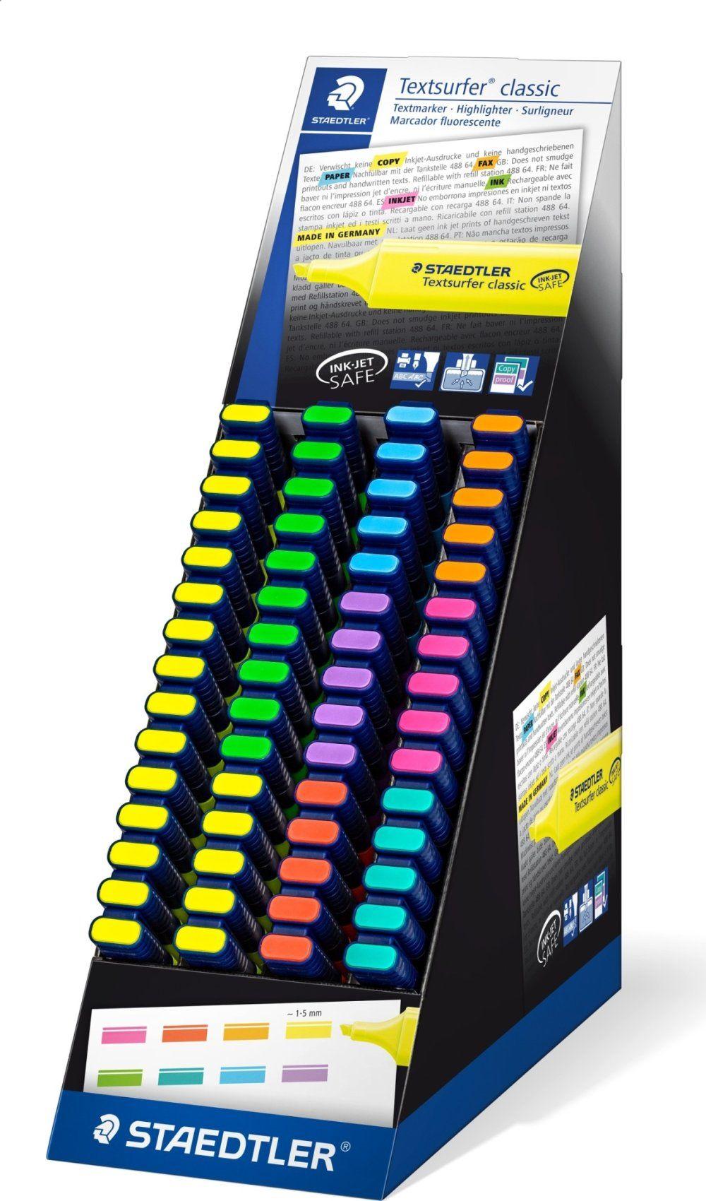 Expositor de Marcadores Fluorescentes STAEDTLER Textsurfer Classic 364 CA60 (Cores sortidas), miniatura 2
