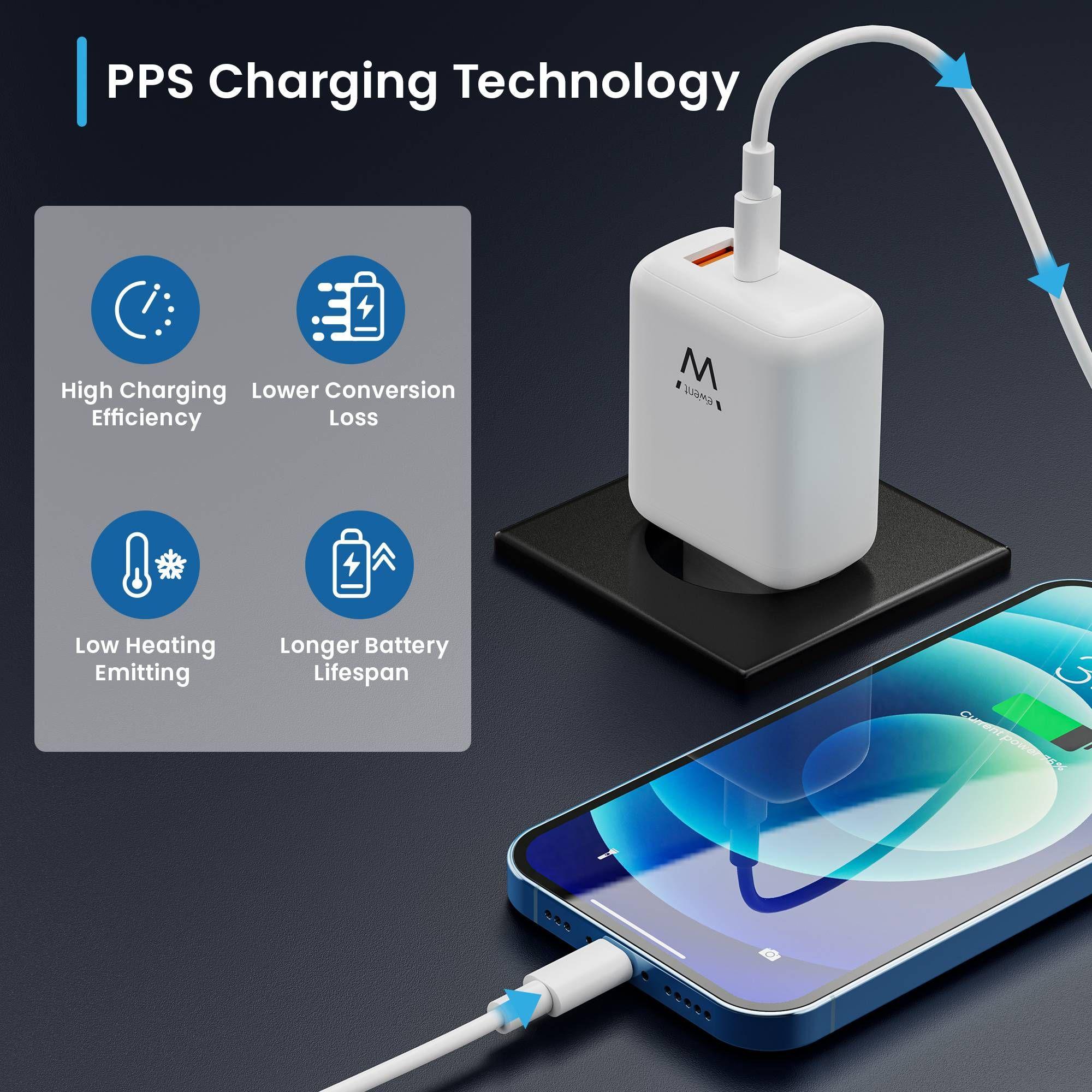 Carregador USB EWENT EW1329 (45 W - Branco) — miniatura 5