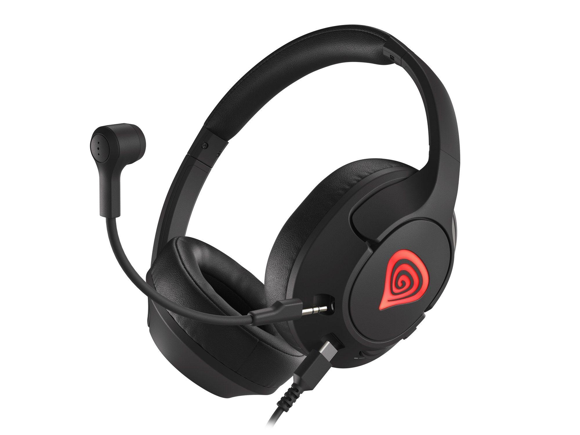 Headset Gaming GENESIS Radon 800 (Binaural - Com fios - Circum-aural - Preto) — miniatura 7
