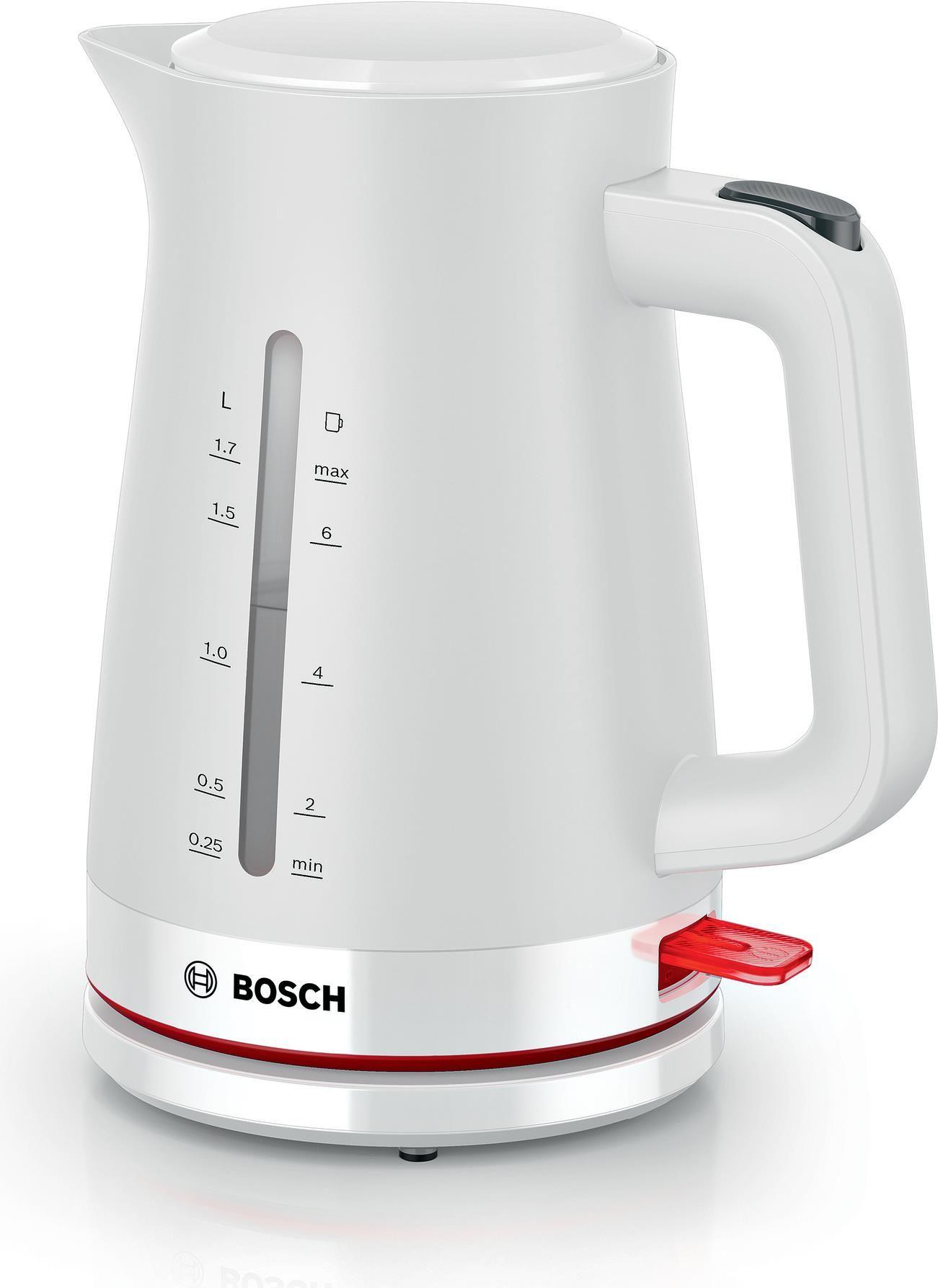Jarro Elétrico BOSCH TWK3M121 (2400 W - 1,7 l - Plástico - Branco)
