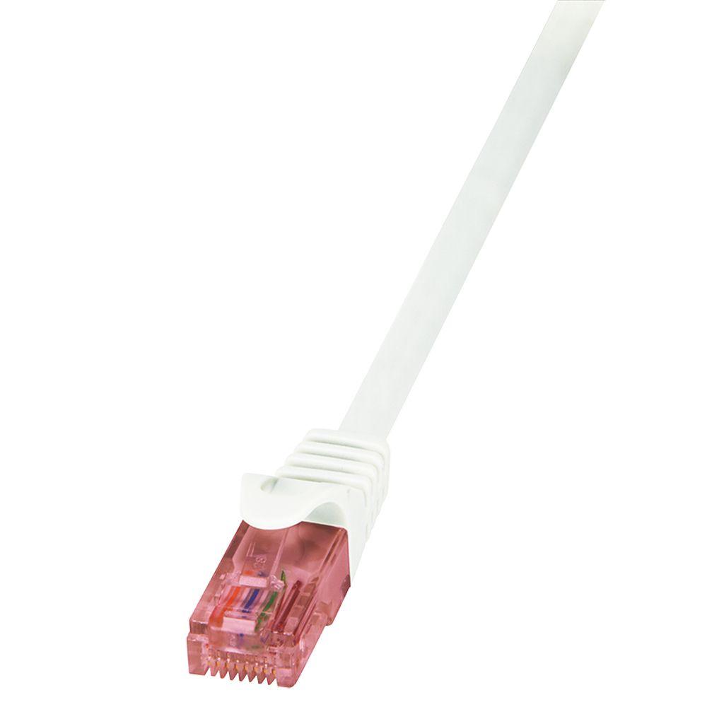 Cabo de Rede LOGILINK CQ2101U (15 m - Cat6 - Branco)