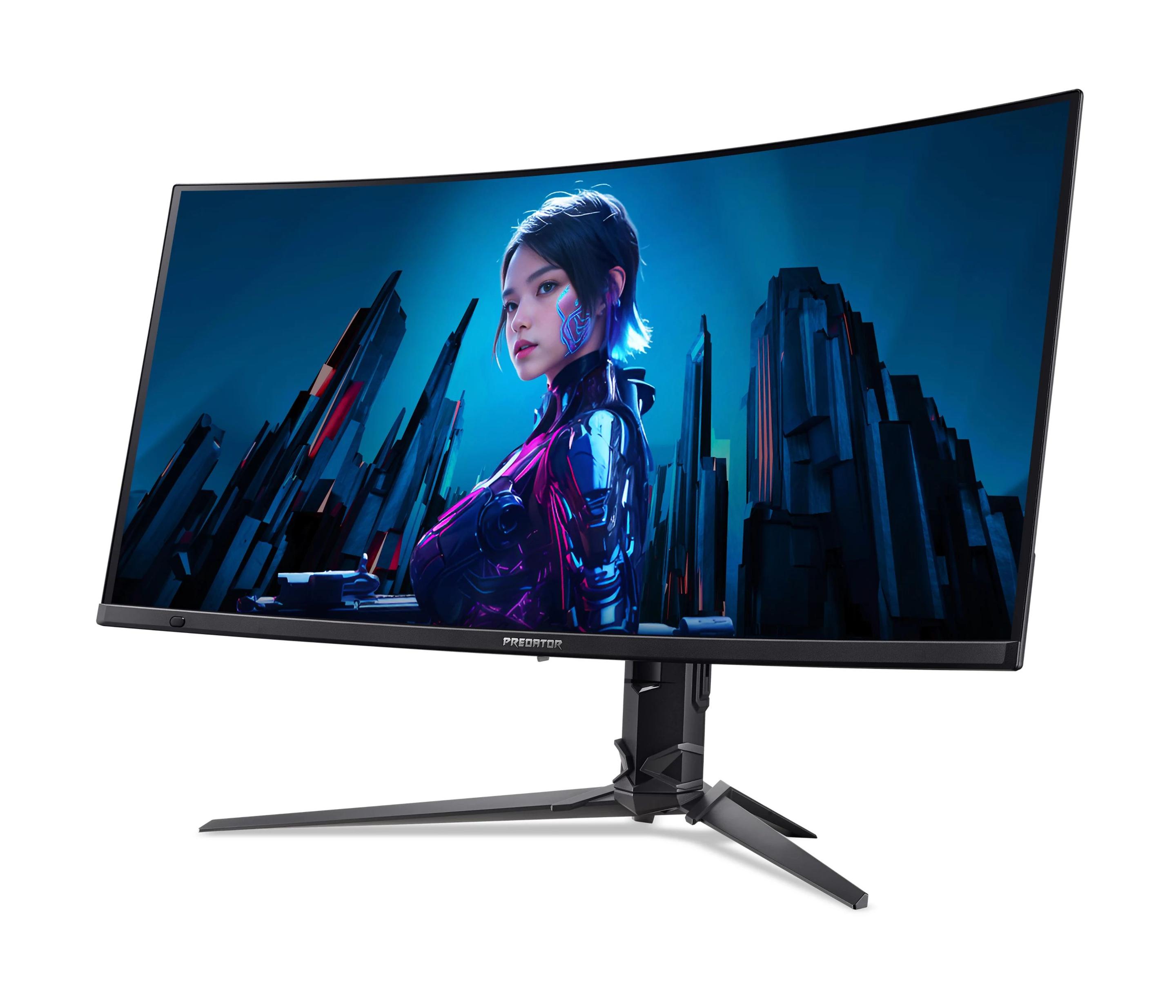 Monitor ACER Predator X34 X5 QD-OLED (34" - TFT - 48-240 Hz - Preto) — miniatura 3