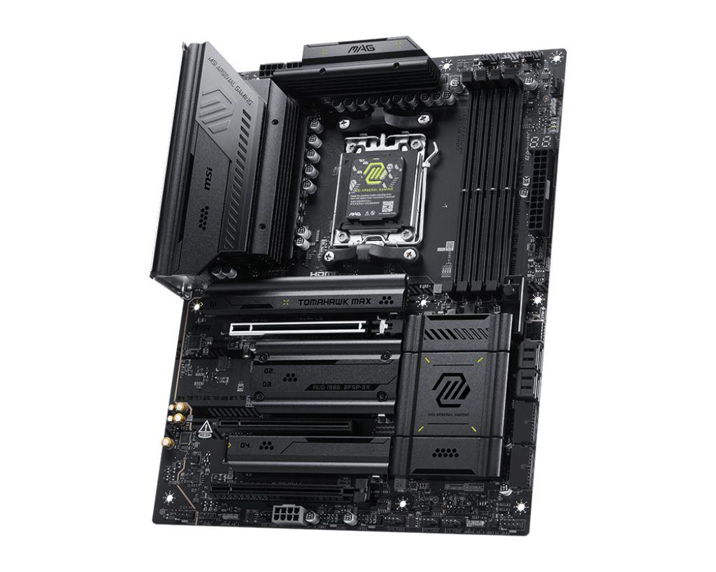Motherboard MSI MAG X870E TOMAHAWK MAX WIFI (AM5 - ATX - Duplo canal - Preto), miniatura 4