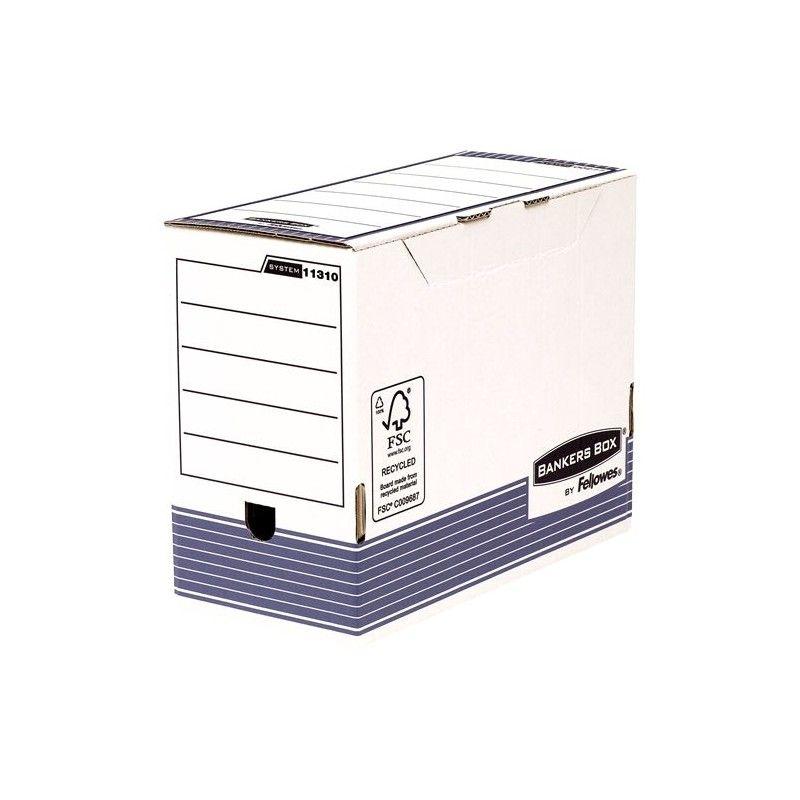 Caixa de Ficheiro FELLOWES Bankers Box System 1131002 (Cartão 100% reciclado - Azul), miniatura 3