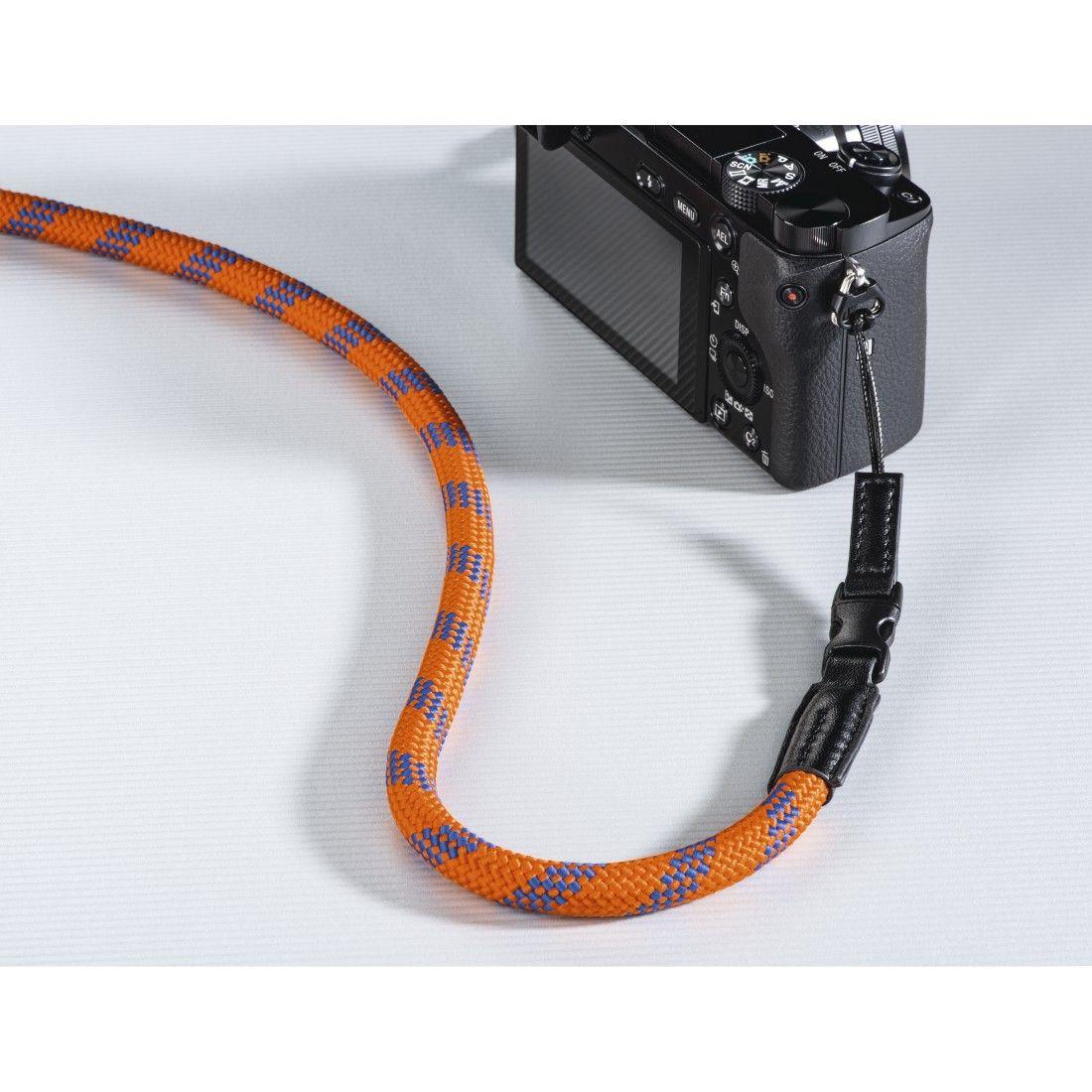 Correia para Câmara HAMA Braid 120 (Azul e Laranja) — miniatura 3