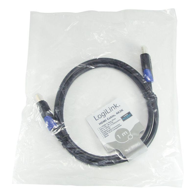 Cabo HDMI LOGILINK CH0061 (1 m - 60 Hz - HDMI Type A - Preto), miniatura 5