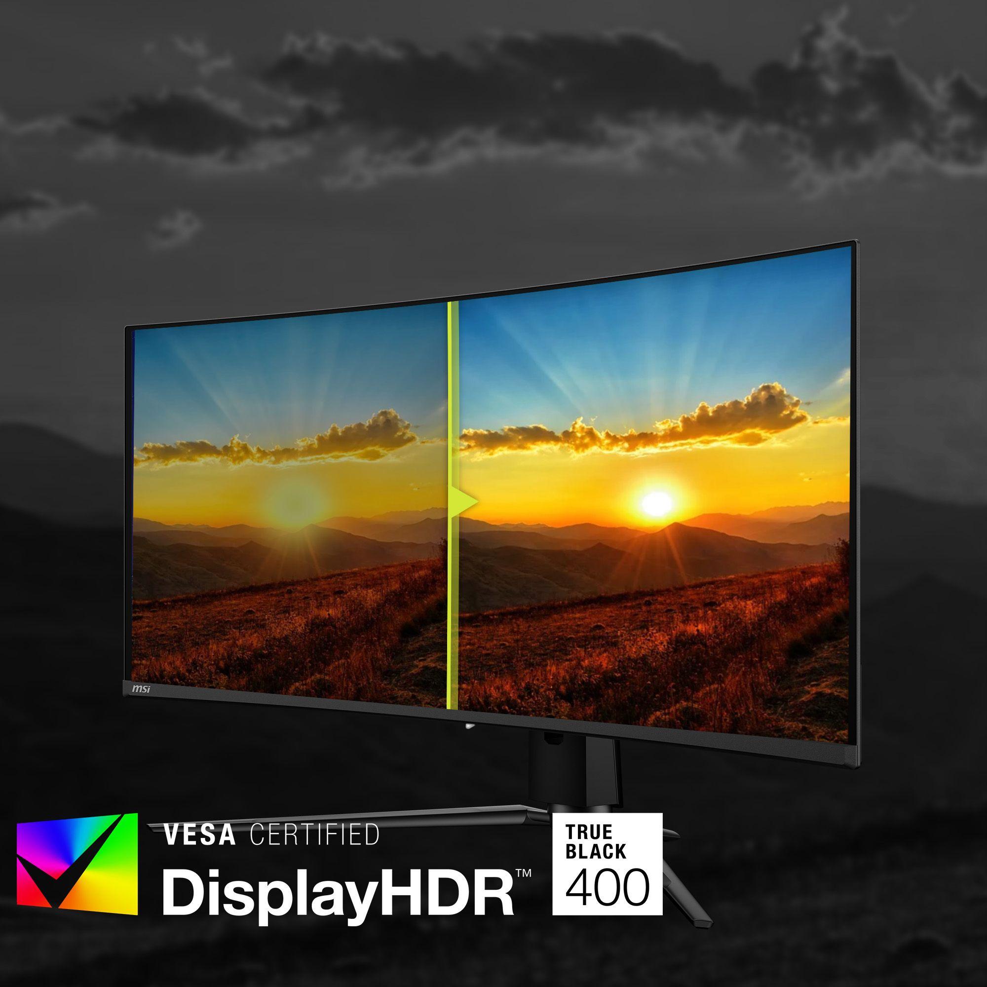 Monitor MSI MAG 341CQPDE QD-OLED (34" - OLED - 175 Hz - Preto) — miniatura 9