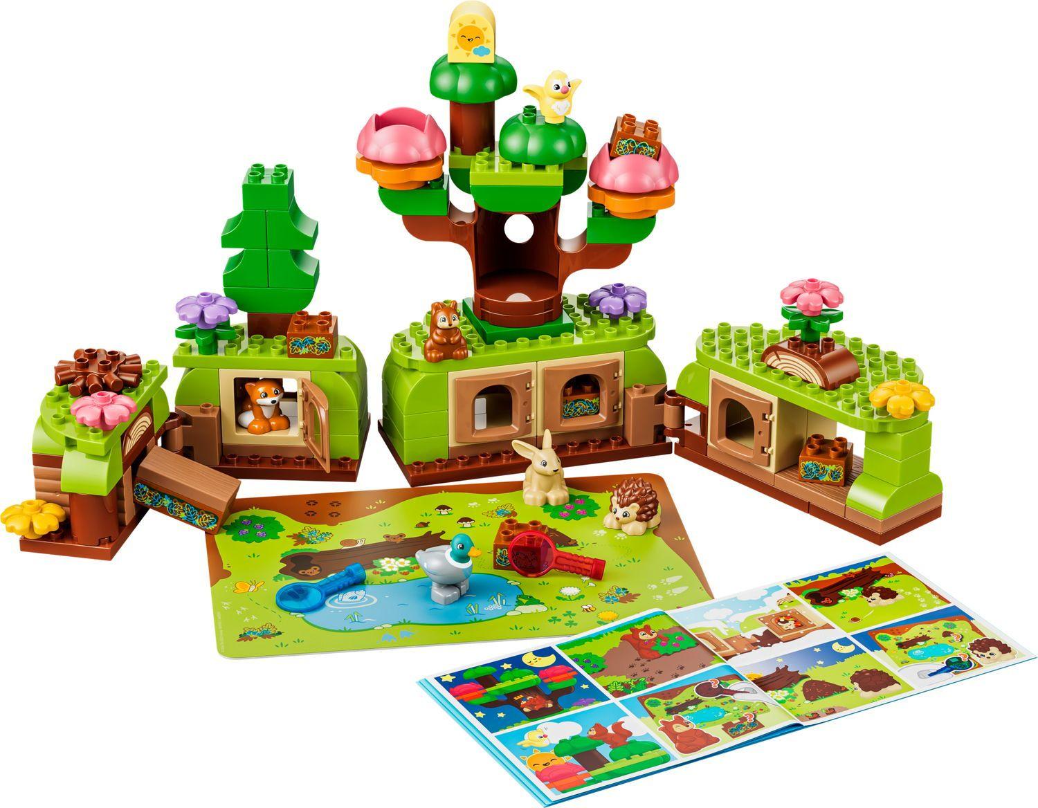 LEGO 10480 Duplo Floresta de Descobertas com Animais Selvagens (3+ anos - 131 peças)