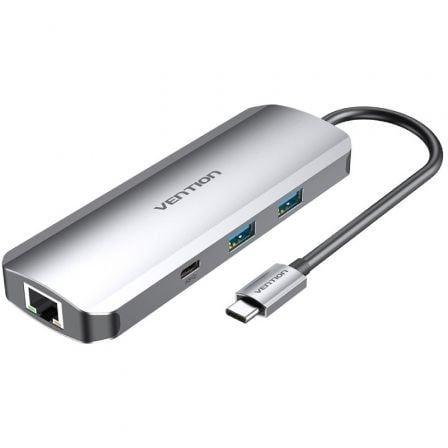 Docking Station VENTION TOMHB (0,15 m - Prateado)
