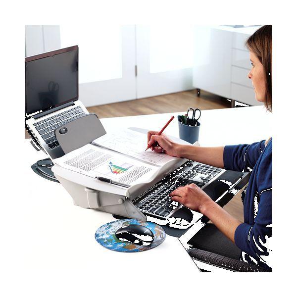 Suporte e Atril Multifunção FELLOWES Easy Glide (Aço de liga e TPE - Preto), miniatura 5