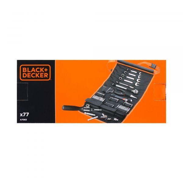 Conjunto de Ferramentas Mecânicas BLACK+DECKER A7063-QZ (Preto/Laranja), miniatura 5