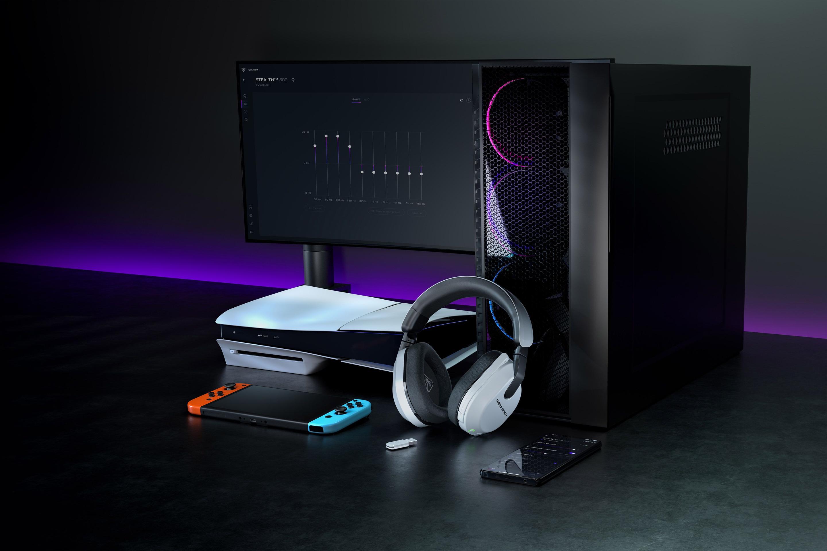Headset Gaming TURTLE BEACH Stealth 600 Gen 3 PS (Binaural - Sem fios - Circum-aural - Branco), miniatura 8