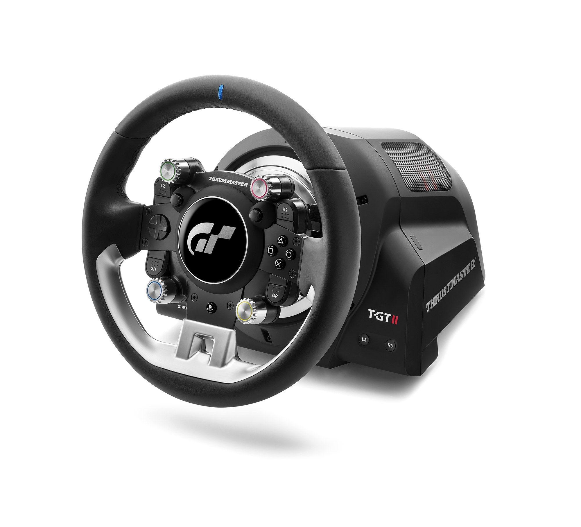 Volante THRUSTMASTER T-GT II (PlayStation - Com fios - Preto)