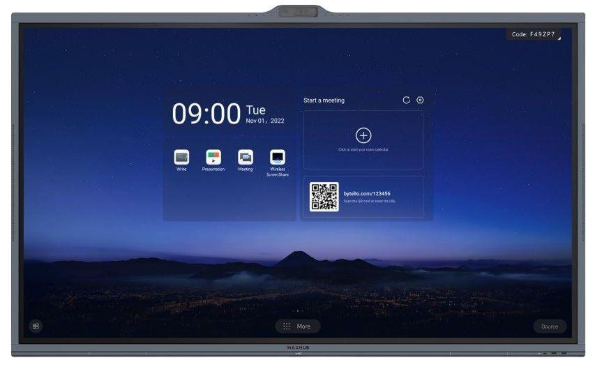 Display Interativo MAXHUB V6530 (65" - 4K UHD - Tátil - Preto) — miniatura 2