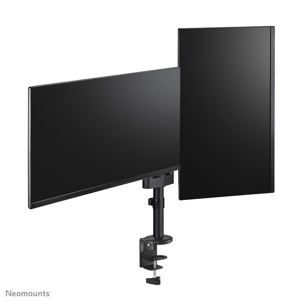 Suporte de Secretária para 2 Monitores NEOMOUNTS DS60-425BL2 (100 x 100 mm - 75 x 75 mm - 68,6 cm - Preto), miniatura 4