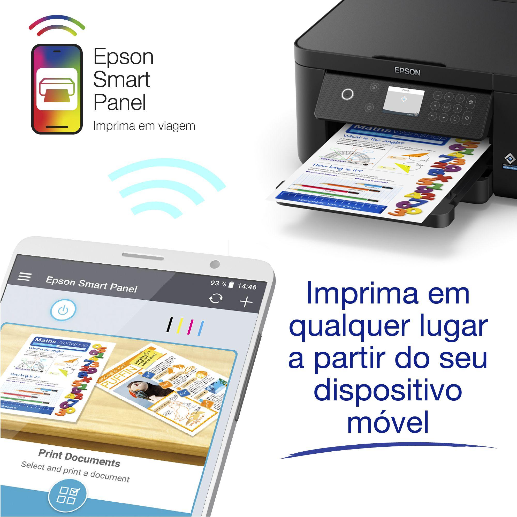 Impressora Multifuncional EPSON Expression Home XP-5200 (A4 - Impressão a cores - 150 folhas - Preto) — miniatura 5