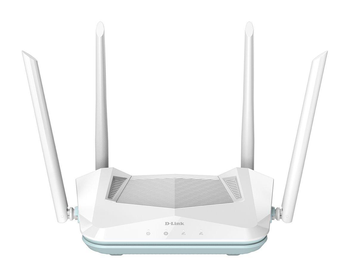 Router D-LINK R15 AX1500 (Wi-Fi 6 - 1201 Mbit/s - Dual-band - Branco)