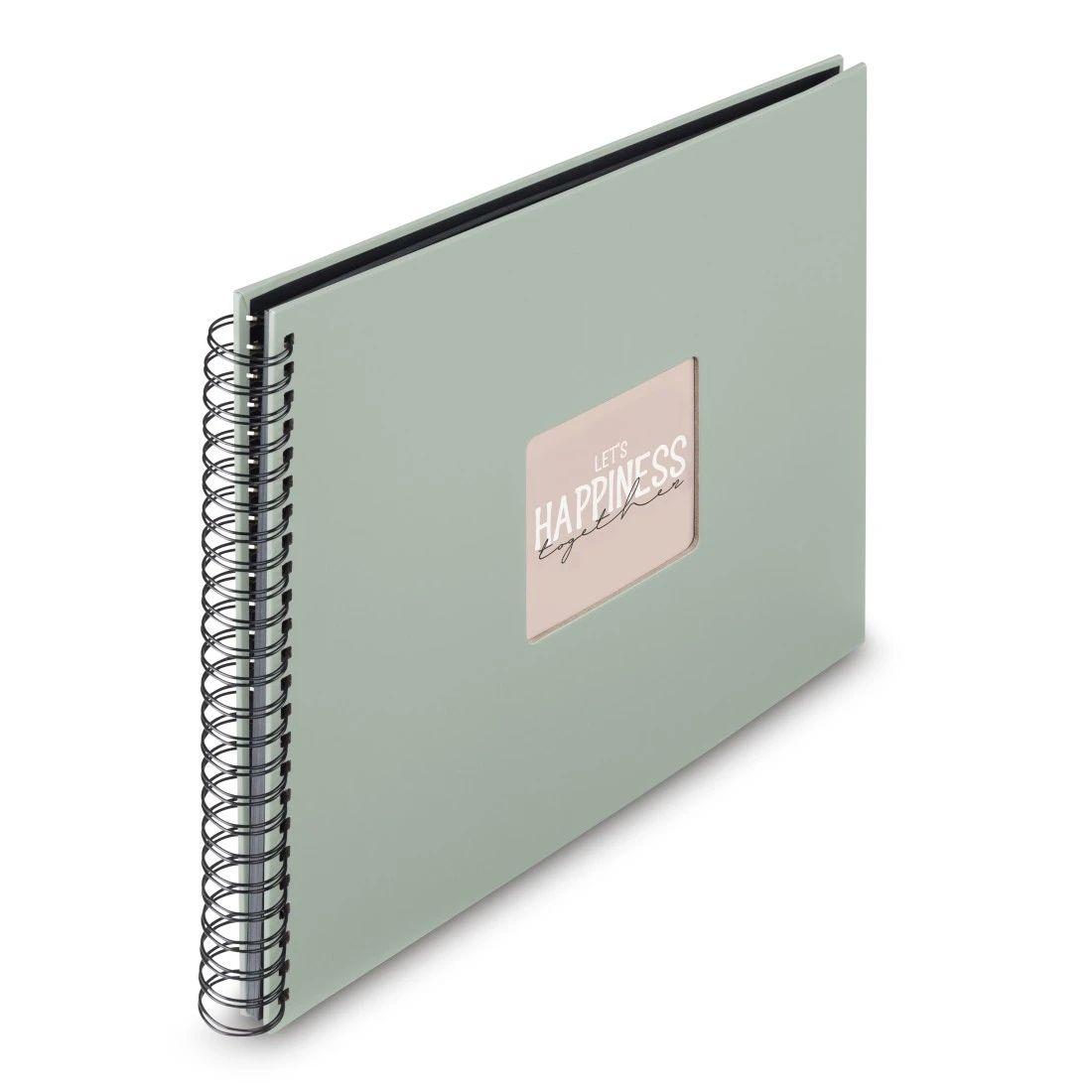 Álbum de Fotografias HAMA Fine Art Spiral Salbei 00009871 (Verde)