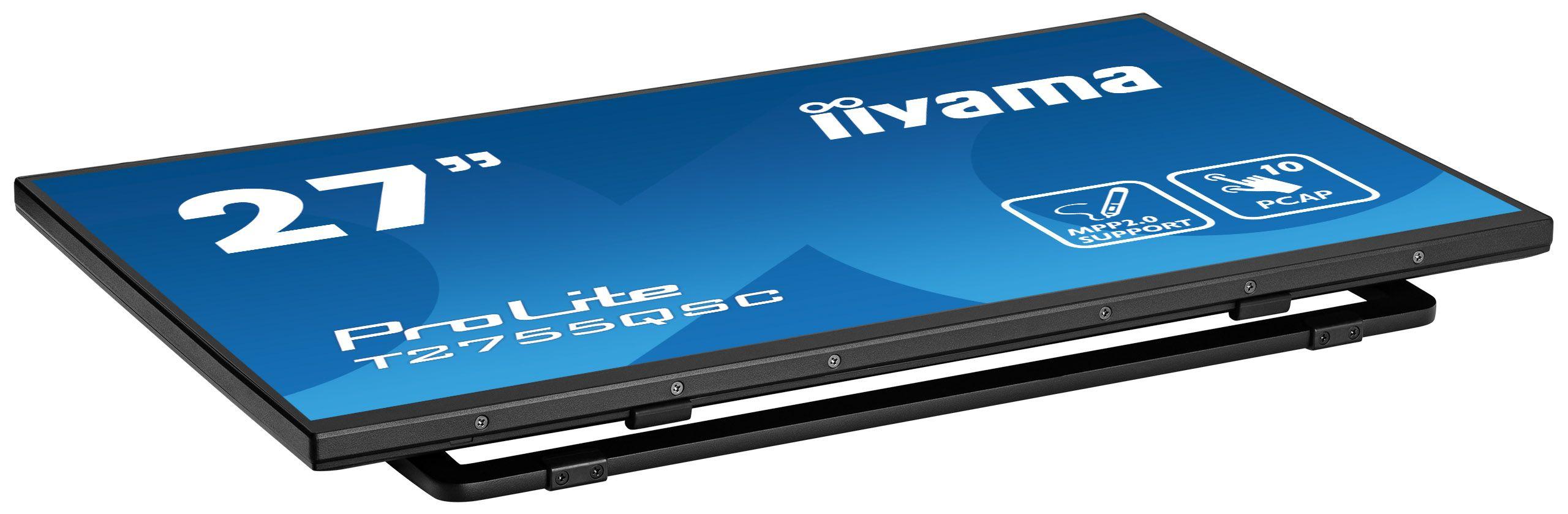 Monitor IIYAMA ProLite T2755QSC-B1 (27" - IPS - 75 Hz - Preto), miniatura 8