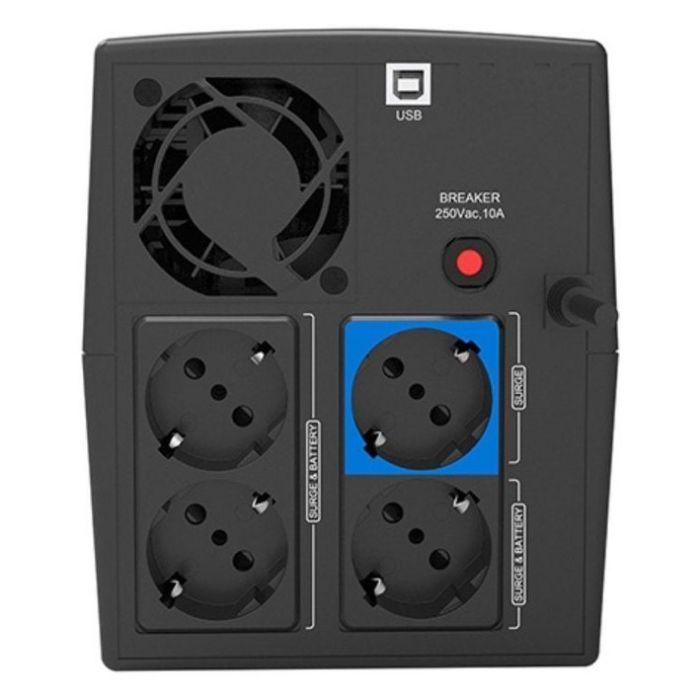 UPS PHASAK SIRIUS PH 7322 (Schuko - Preto) — miniatura 3