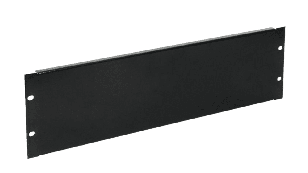 Painel Frontal Cego para Bastidor PHASAK PHO 5003 (Aço - Preto)