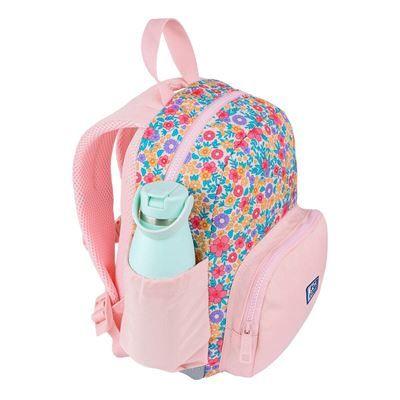 Mochila Infantil OXFORD Floral (Poliéster reciclado - Rosa), miniatura 3