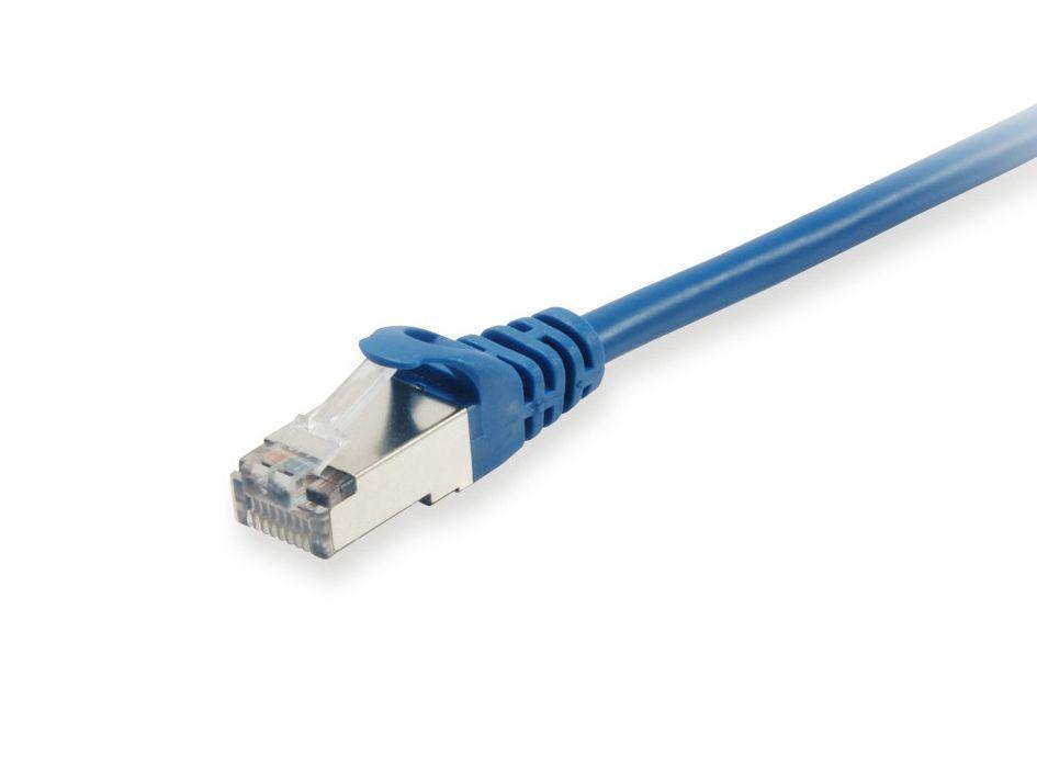 Cabo de Rede EQUIP 606208 (10 m - RJ-45 - PoE+ - Azul) — miniatura 2