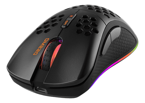 Rato DELTACO GAM-120/DM220 (6400 DPI - Ótico - USB Type-A - Preto)