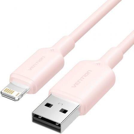 Cabo USB 2.0 VENTION LAMPH (2 m - Rosa)
