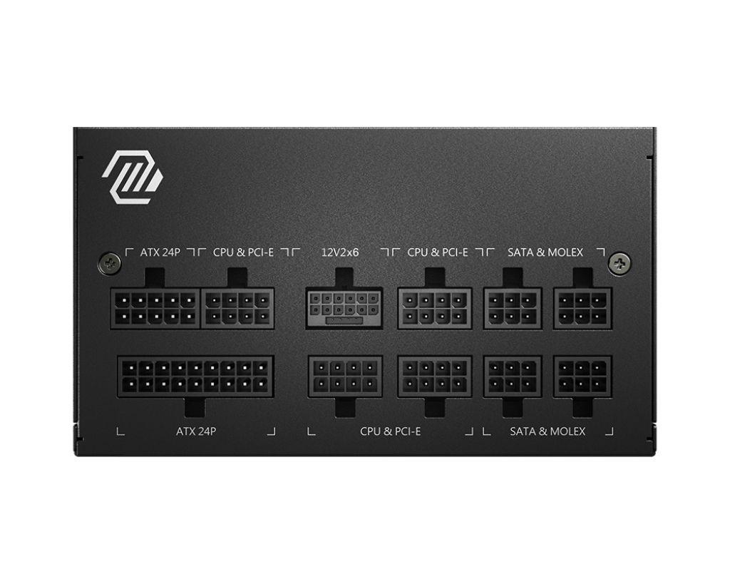 Fonte de Alimentação MSI MAG A750GL PCIE5 (ATX - 750 W - 80 PLUS Gold - Preto), miniatura 2
