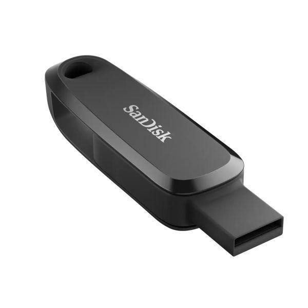 Pen USB SANDISK SDDDC6-032G-G46 (USB-C e USB-A - USB 3.2 Gen 1 - Rotativo - Preto), miniatura 2