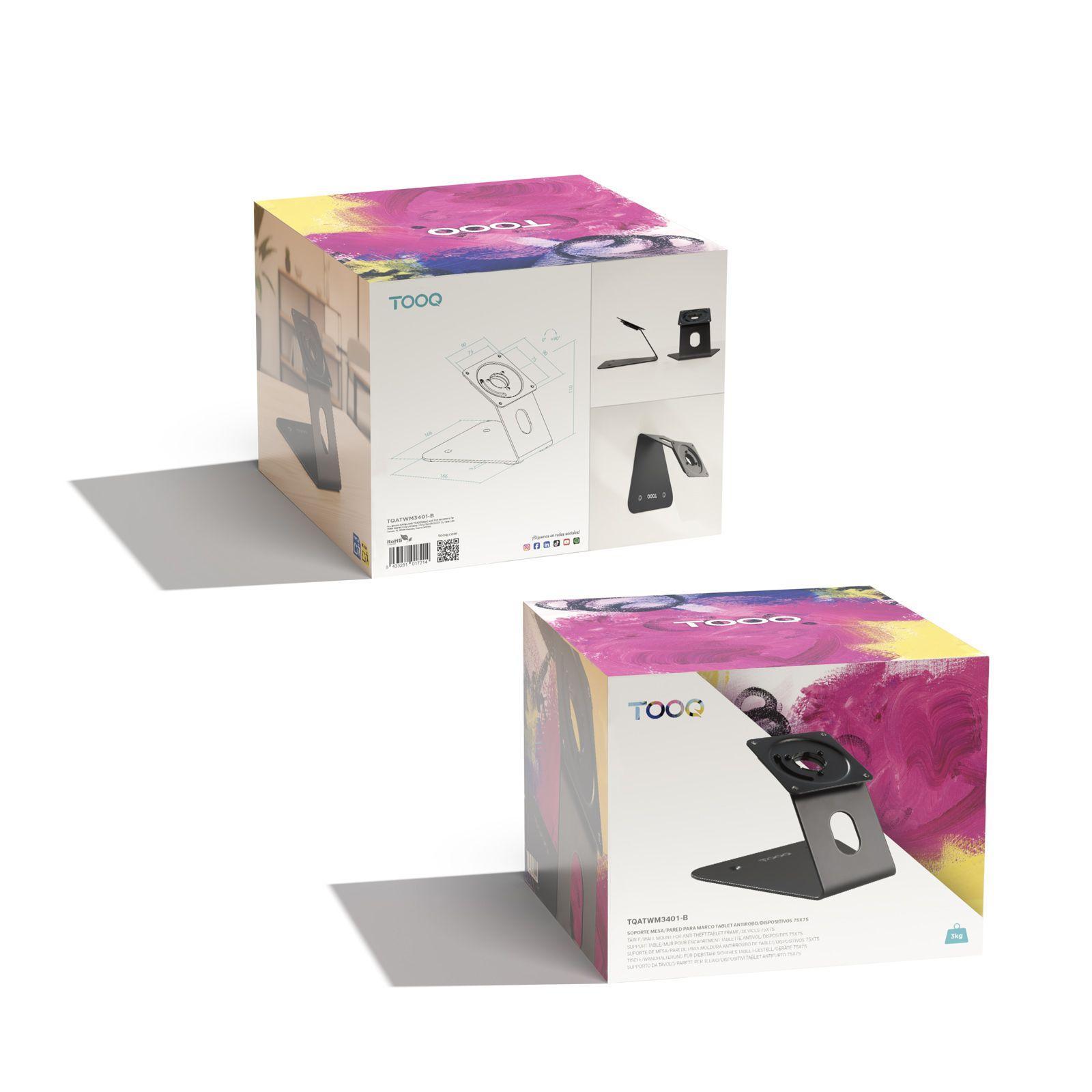 Suporte de Mesa ou Parede TOOQ TQATWM3401-B (Preto) — miniatura 8