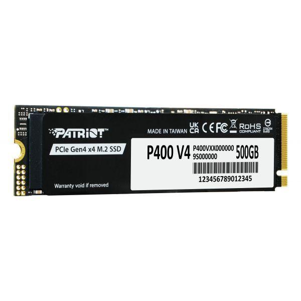 SSD PATRIOT P400 V4 (500 GB - M.2 2280 - PCI Express 4.0 NVMe - Preto) — miniatura 2