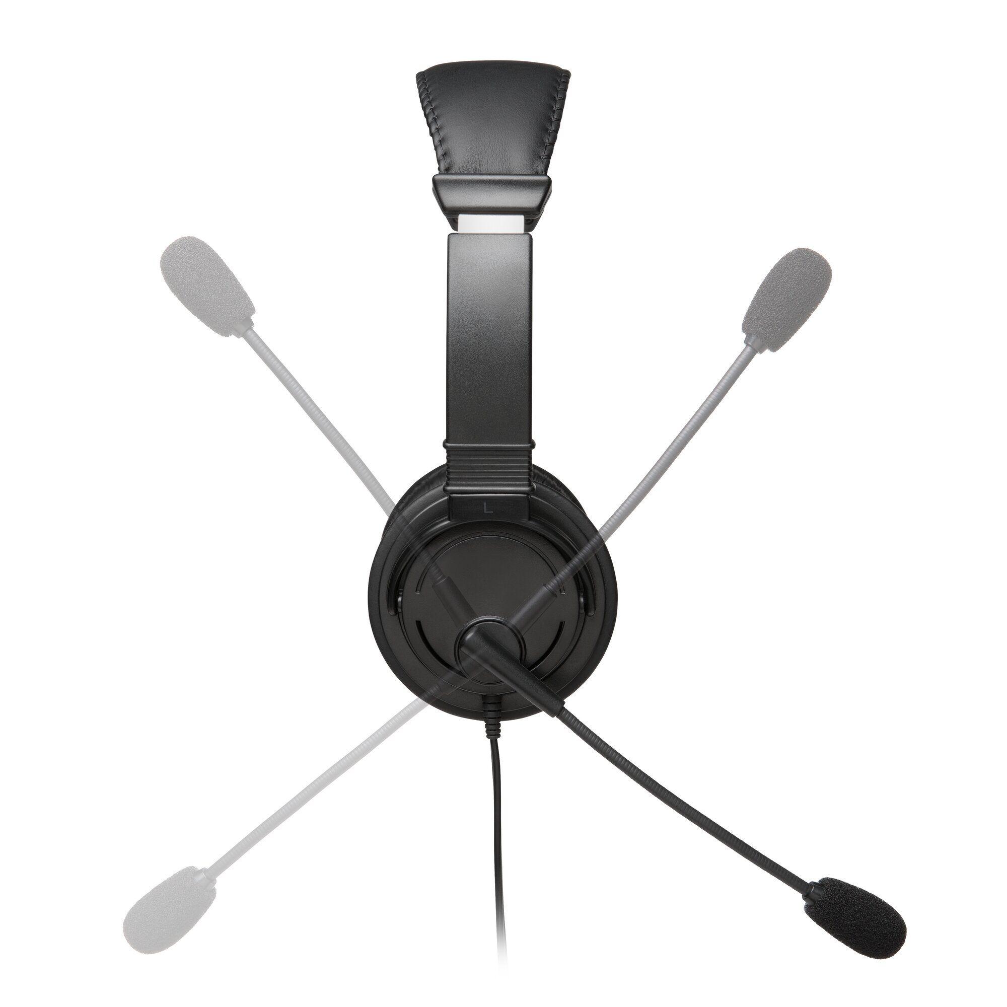 Headset KENSINGTON K97601WW (Binaural - Com fios - Supra-aural - Preto), miniatura 3