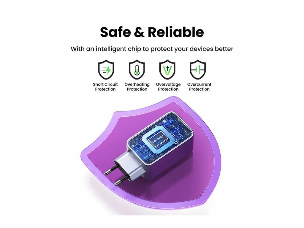 Carregador UGREEN X757 Nexode Pro (100 W - GaN - Cinzento), miniatura 4