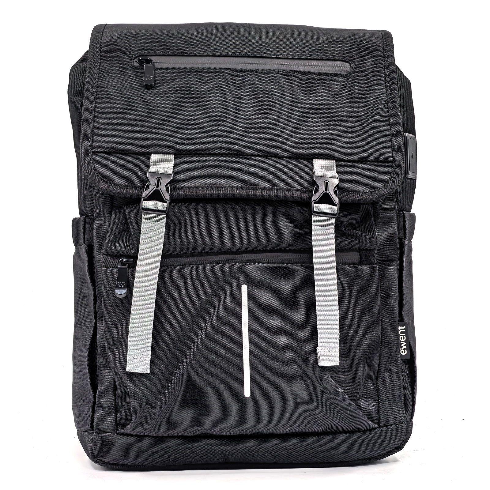 Mochila EWENT EW2537 (16,1" - Preto)