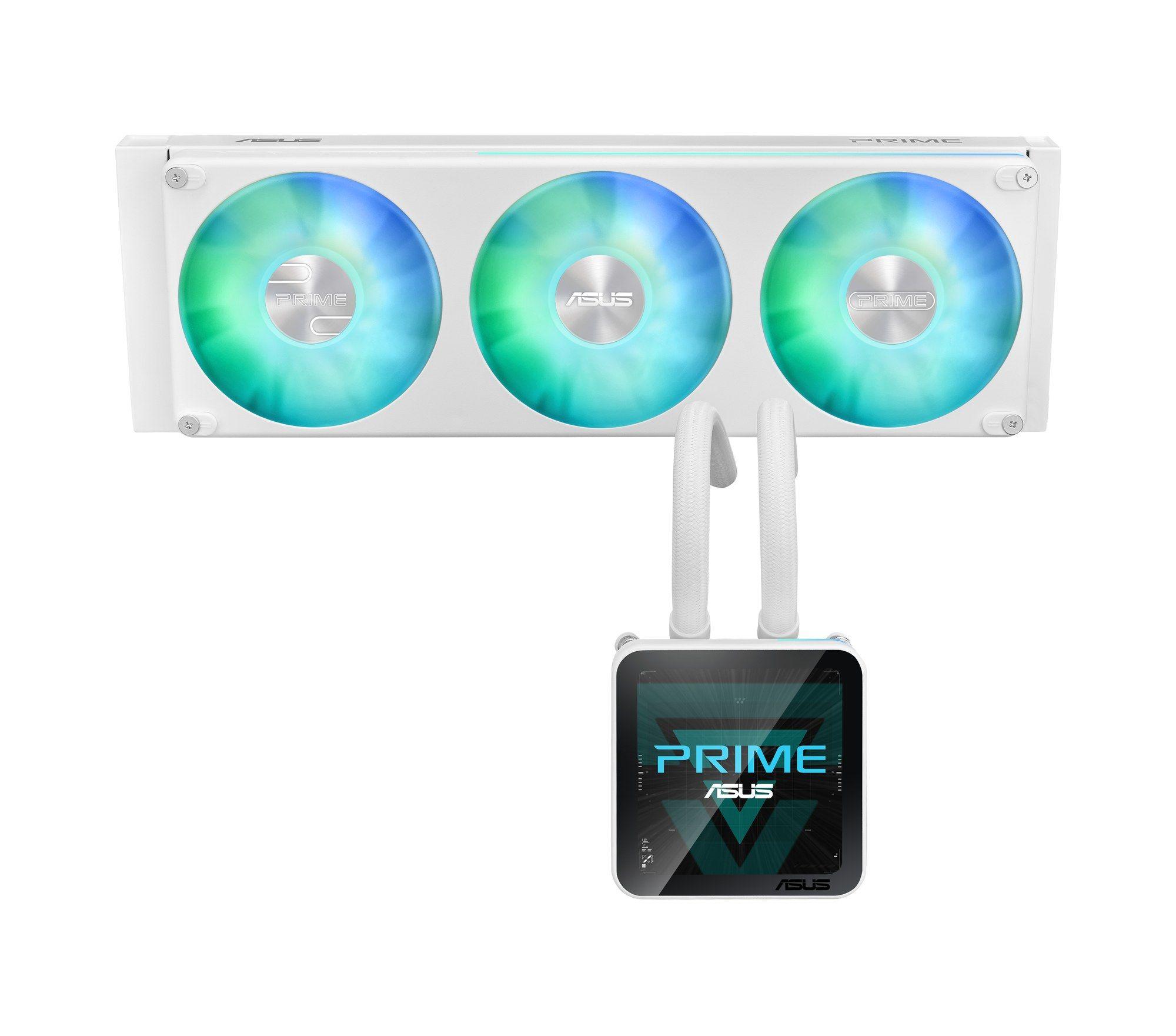 Water Cooler CPU ASUS Prime SLC II 360 ARGB LCD (LGA 1851, LGA 1700, AM5, AM4 - 120 mm - 2600 RPM - Branco) — miniatura 9