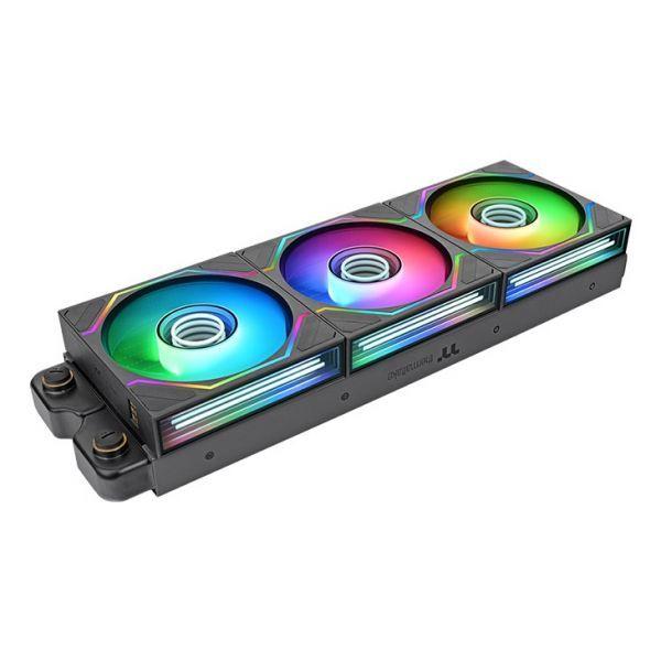 Ventoinha de Caixa THERMALTAKE SWAFAN INFINITY EX14 ARGB Sync (RGB multicolorida - Preto) — miniatura 2