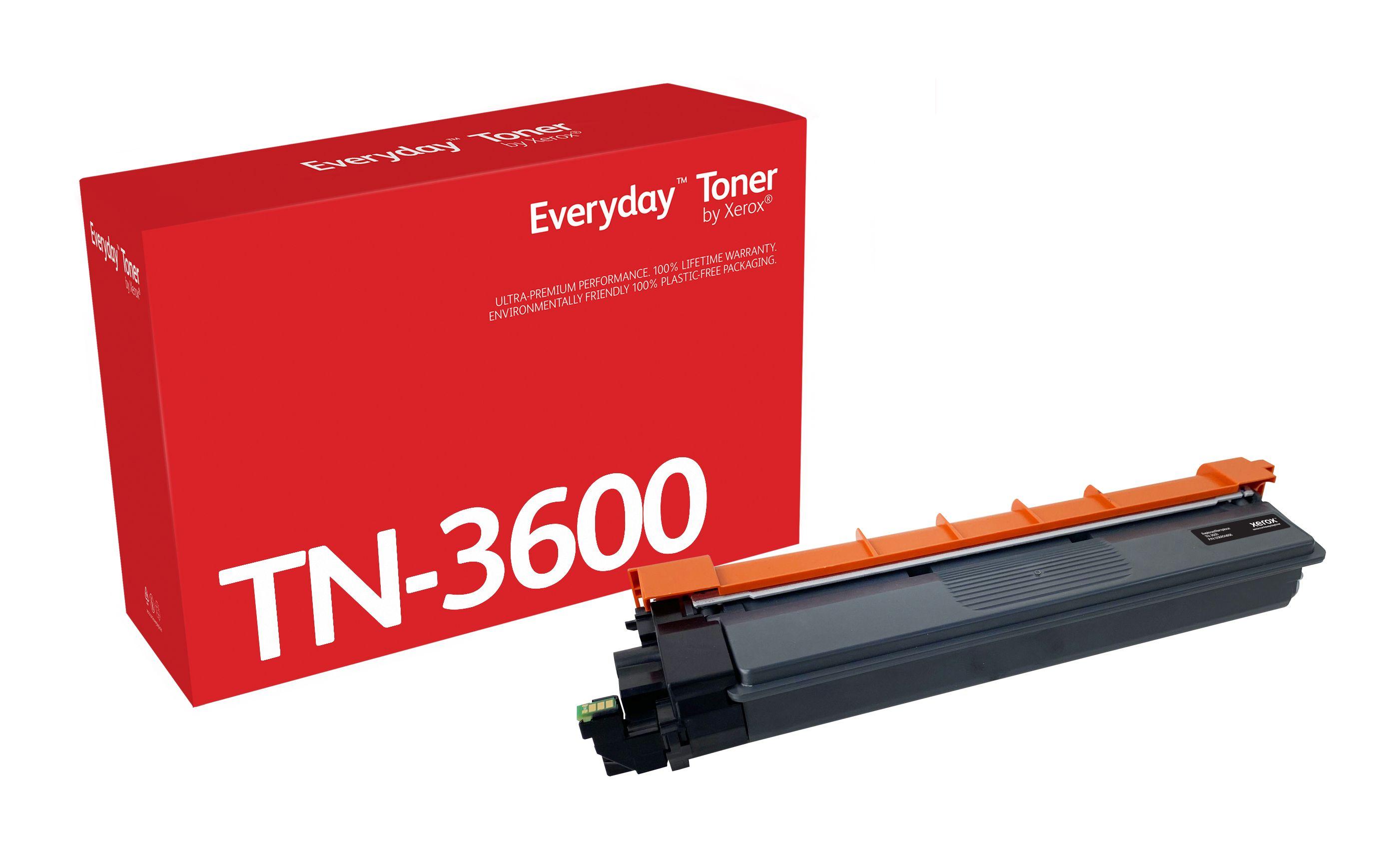 Toner XEROX Everyday Brother TN3600 (3000 páginas - Preto)