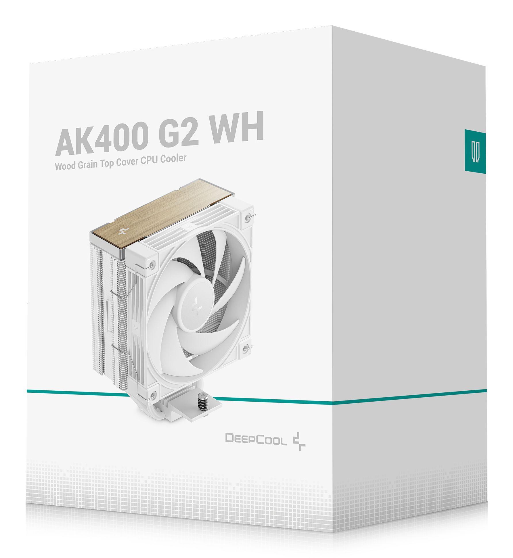 Dissipador para Processador DEEPCOOL AK400 G2 WH (Alumínio - 15,1 cm - Branco), miniatura 9