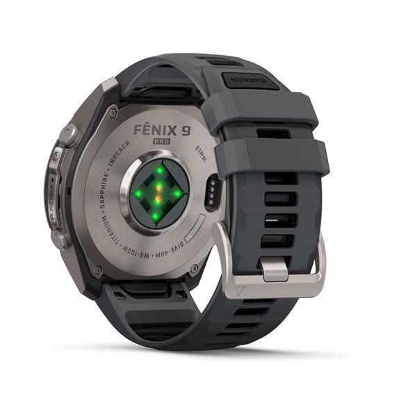 Smartwatch GARMIN fēnix 9 Pro inReach (Titânio - Titânio/Grafite/Preto), miniatura 4