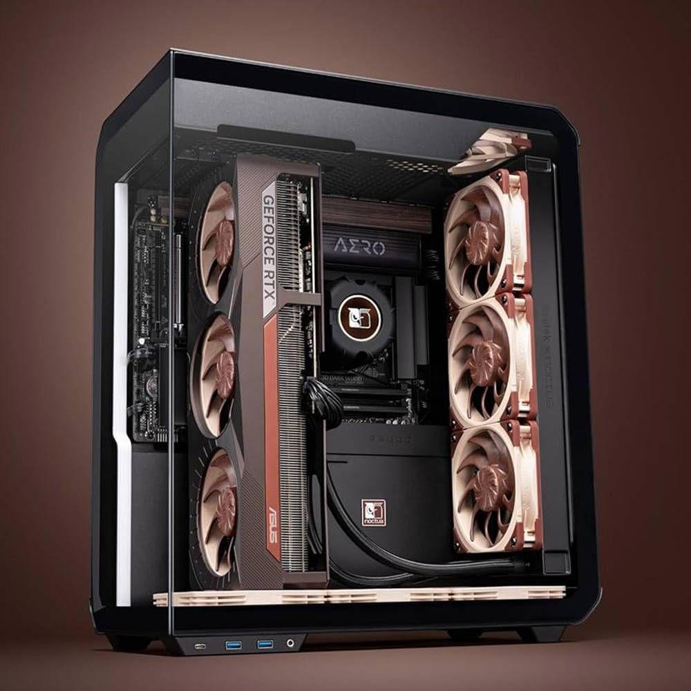 Sistema de Arrefecimento Líquido para CPU NOCTUA NL-LC1-36 (360 mm - 120 mm - 1800 RPM - Castanho) — miniatura 3