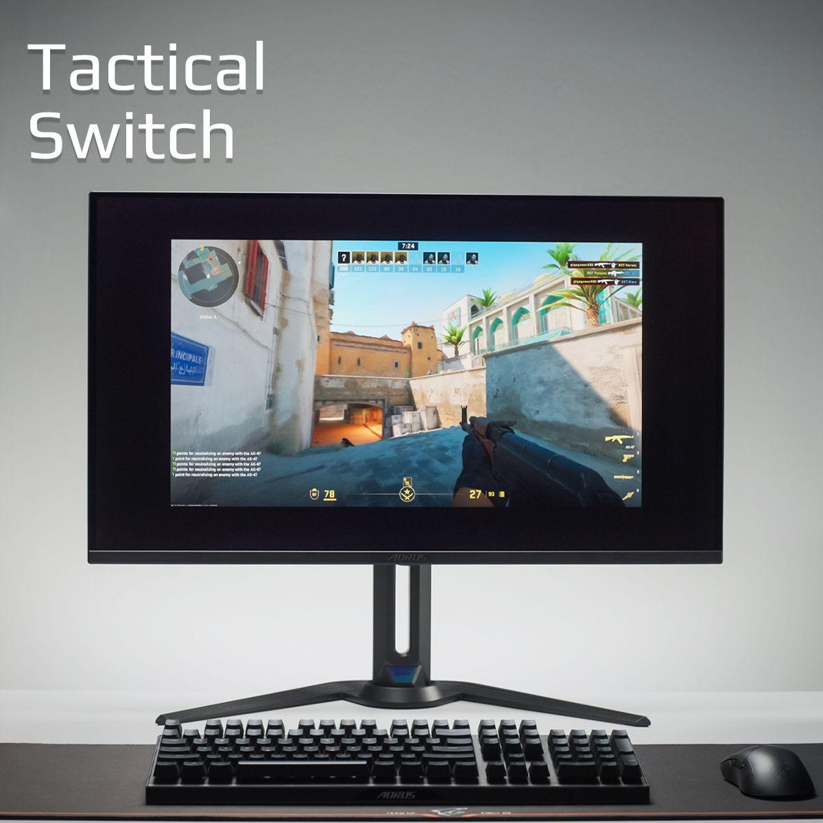 Monitor GIGABYTE AORUS FO32U (31,5" - OLED - 165 Hz - Preto) — miniatura 13